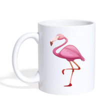 Indlæs billede til gallerivisning Flamingo Tasse - white