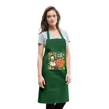 Carica l'immagine nel visualizzatore di Gallery, Küchenschürze für Männer - Pizza - Grün
