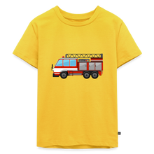 Lataa kuva Galleria-katseluun, Kinder Premium T-Shirt - Feuerwehr - Sonnengelb

