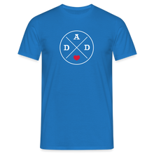 Afbeelding in Gallery-weergave laden, Männer T-Shirt - Dad mit Herz - Royalblau
