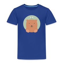 Load image into Gallery viewer, Kinder Premium T-Shirt - Bär und Biene - Königsblau

