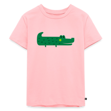 Indlæs billede til gallerivisning Kinder Premium T-Shirt - Krokodil - Rosa
