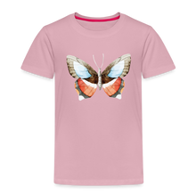 Load image into Gallery viewer, Kinder Premium T-Shirt mit Schmetterling - Hellrosa
