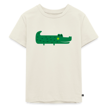 Indlæs billede til gallerivisning Kinder Premium T-Shirt - Krokodil - Naturweiß
