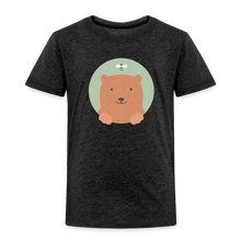 Load image into Gallery viewer, Kinder Premium T-Shirt - Bär und Biene - Anthrazit

