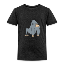 Load image into Gallery viewer, Kinder Premium T-Shirt mit Gorilla - Anthrazit
