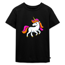 Load image into Gallery viewer, Kinder Premium T-Shirt - Unicorn - Schwarz
