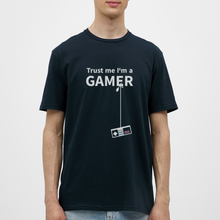 Carica l'immagine nel visualizzatore di Gallery, Männer T-Shirt - Trust me I'm a GAMER - Navy
