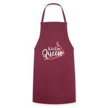 Indlæs billede til gallerivisning Kochschürze für Damen - Kitchen Queen - Bordeaux
