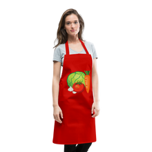 Carica l'immagine nel visualizzatore di Gallery, Kochschürze mit Gemüse - Rot
