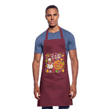 Carica l'immagine nel visualizzatore di Gallery, Küchenschürze für Männer - Pizza - Bordeaux
