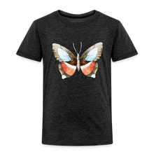 Load image into Gallery viewer, Kinder Premium T-Shirt mit Schmetterling - Anthrazit
