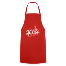 Indlæs billede til gallerivisning Kochschürze für Damen - Kitchen Queen - Rot

