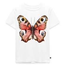 Lataa kuva Galleria-katseluun, Kinder Premium T-Shirt - Schmetterling - Weiß
