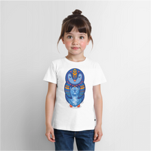 Lataa kuva Galleria-katseluun, Kinder Premium T-Shirt - Pinguin Mama mit Baby - Weiß
