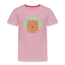 Load image into Gallery viewer, Kinder Premium T-Shirt - Bär und Biene - Hellrosa
