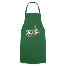 Indlæs billede til gallerivisning Kochschürze für Damen - Kitchen Queen - Grün
