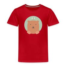 Load image into Gallery viewer, Kinder Premium T-Shirt - Bär und Biene - Rot

