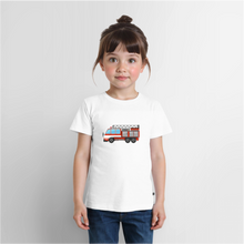 Lataa kuva Galleria-katseluun, Kinder Premium T-Shirt - Feuerwehr - Weiß
