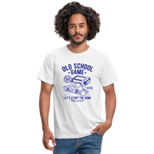 Załaduj obraz do przeglądarki galerii, Männer T-Shirt - OLD SCHOOL GAME RETRO - Weiß
