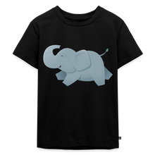 Indlæs billede til gallerivisning Kinder Premium T-Shirt - glücklicher Elefant - Schwarz
