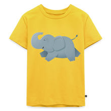 Indlæs billede til gallerivisning Kinder Premium T-Shirt - glücklicher Elefant - Sonnengelb
