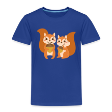 Load image into Gallery viewer, Kinder Premium T-Shirt - Eichhörnchen - Königsblau
