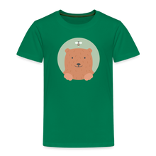 Load image into Gallery viewer, Kinder Premium T-Shirt - Bär und Biene - Kelly Green
