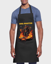 Video laden en afspelen in Gallery-weergave, Keukenschort BBQ MASTER
