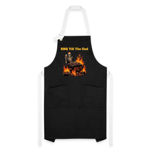 Carica l'immagine nel visualizzatore di Gallery, Grillschürze - BBQ Till The End - Schwarz/Weiß
