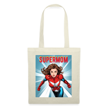 Lataa kuva Galleria-katseluun, Jutebeutel - SUPERMOM - Natur
