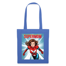 Lataa kuva Galleria-katseluun, Jutebeutel - SUPERMOM - Hellblau
