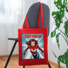 Lataa kuva Galleria-katseluun, Jutebeutel - SUPERMOM - Rot
