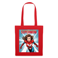 Lataa kuva Galleria-katseluun, Jutebeutel - SUPERMOM - Rot
