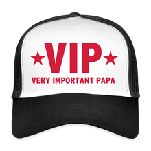 Lataa kuva Galleria-katseluun, Cap - VIP Very Important Papa - Weiß/Schwarz
