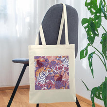 Lataa kuva Galleria-katseluun, Design Jutebeutel - Flowers and Animals - Natur
