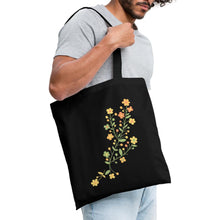 Lataa kuva Galleria-katseluun, Jutebeutel Buttercups - Schwarz

