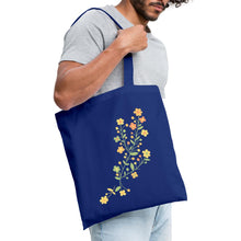 Lataa kuva Galleria-katseluun, Jutebeutel Buttercups - Royalblau
