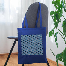 Lataa kuva Galleria-katseluun, Jutebeutel - Design WAVE - Royalblau
