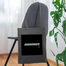 Lataa kuva Galleria-katseluun, Jutebeutel - Design ZIPPER - Graphite
