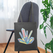 Lataa kuva Galleria-katseluun, Jutebeutel - Design crystal color - Graphite
