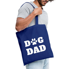 Lataa kuva Galleria-katseluun, Jutebeutel Dog Dad - Royalblau

