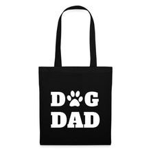 Lataa kuva Galleria-katseluun, Jutebeutel Dog Dad - Schwarz
