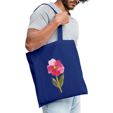 Indlæs billede til gallerivisning Jutebeutel Mohn - Royalblau
