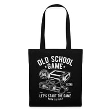 Lataa kuva Galleria-katseluun, Jutebeutel Vintage Gaming - Schwarz
