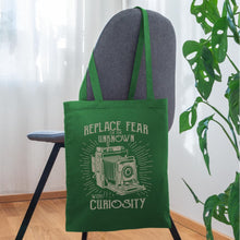 Indlæs billede til gallerivisning Jutebeutel Vintage mit Kamera - Fichte
