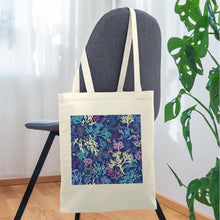Lataa kuva Galleria-katseluun, Stoffbeutel - Design CORALS - Natur
