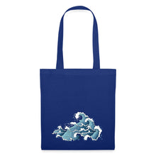 Załaduj obraz do przeglądarki galerii, Stoffbeutel - Design TIDE - Royalblau
