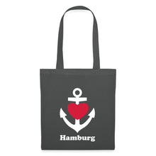 Indlæs billede til gallerivisning Stoffbeutel: Hamburg - Graphite
