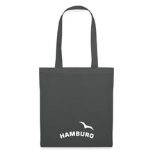 Indlæs billede til gallerivisning Stoffbeutel: Hamburg mit Möwe - Graphite
